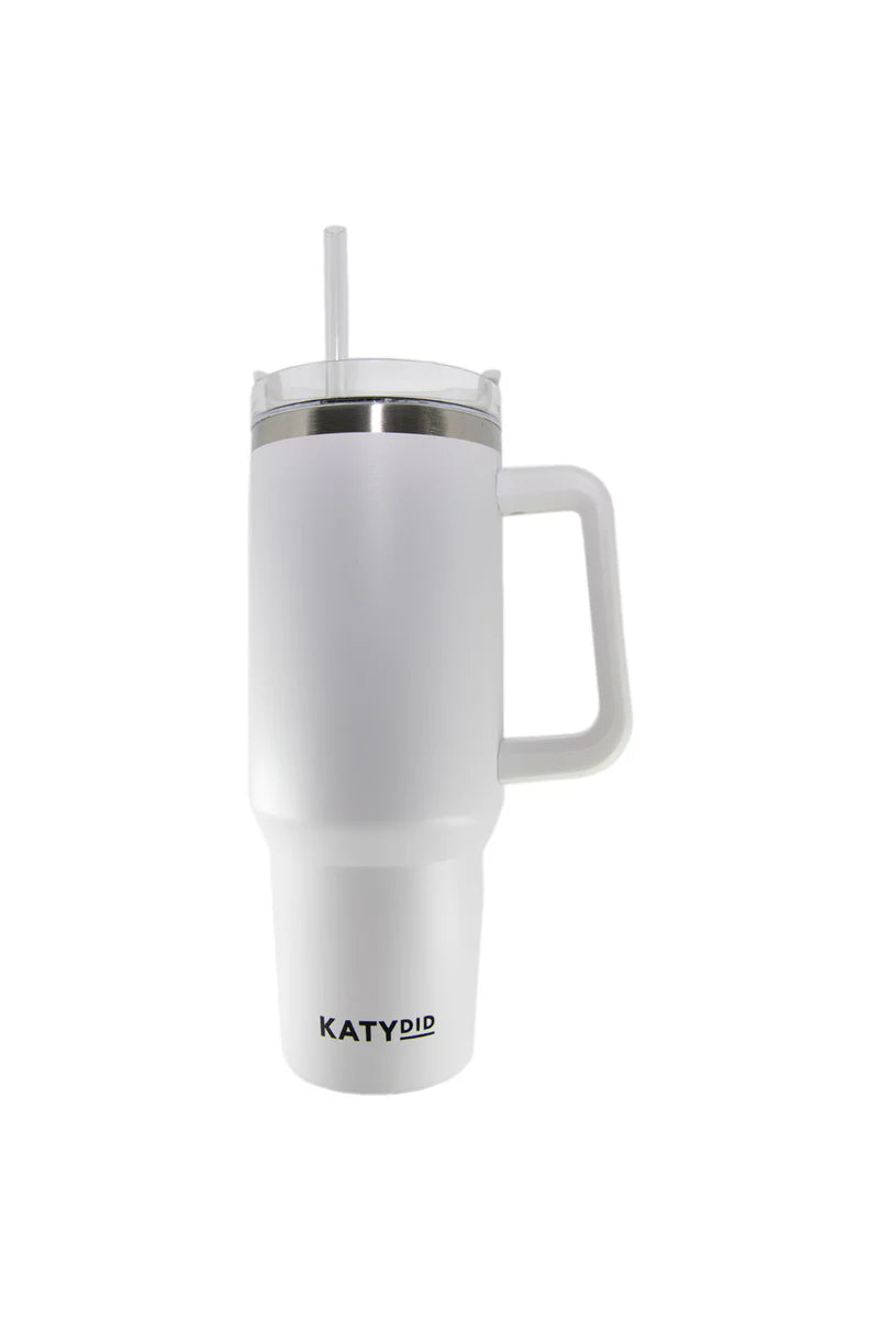 White 40oz Tumbler