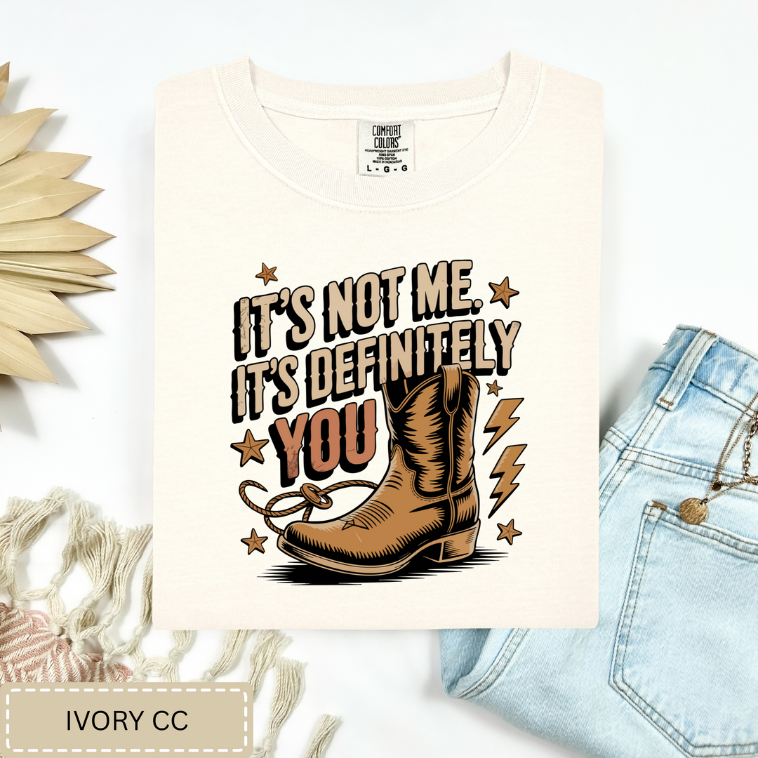 Its Not Me Tee.