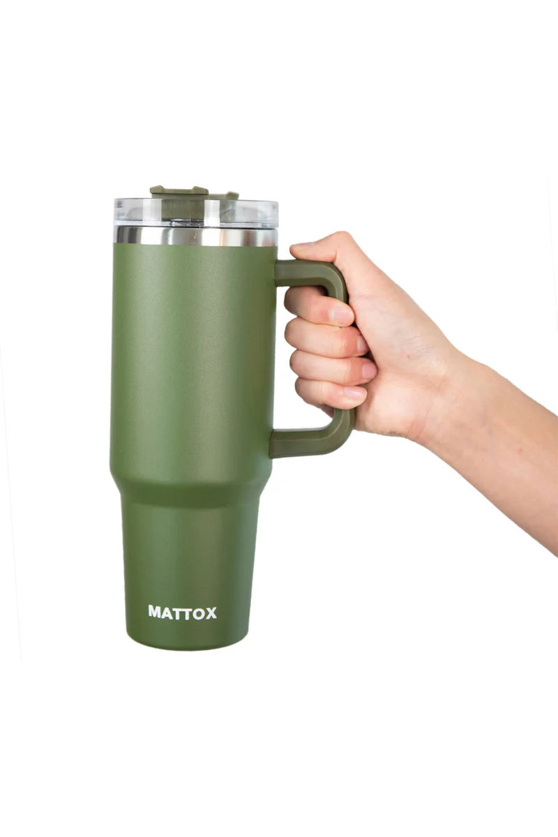 Olive Green 40oz Tumbler