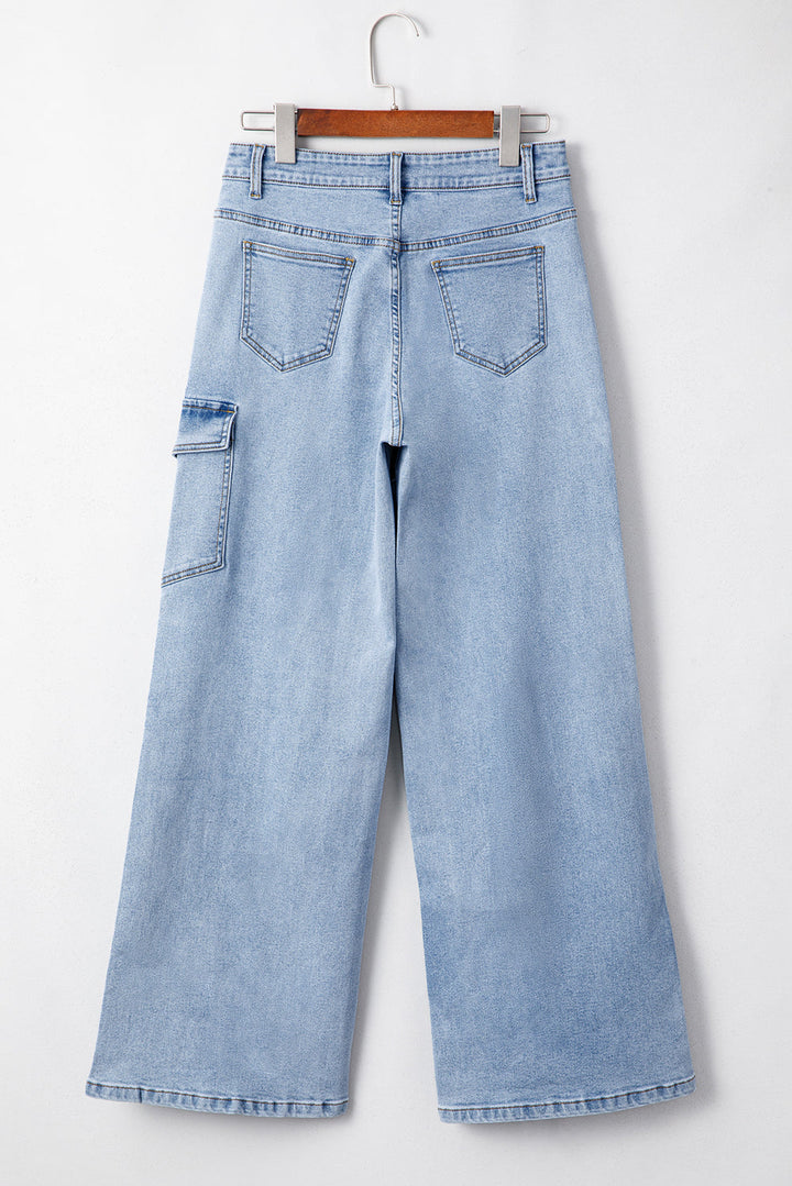 Bowknot Boyfriend Cargo Jeans RTS