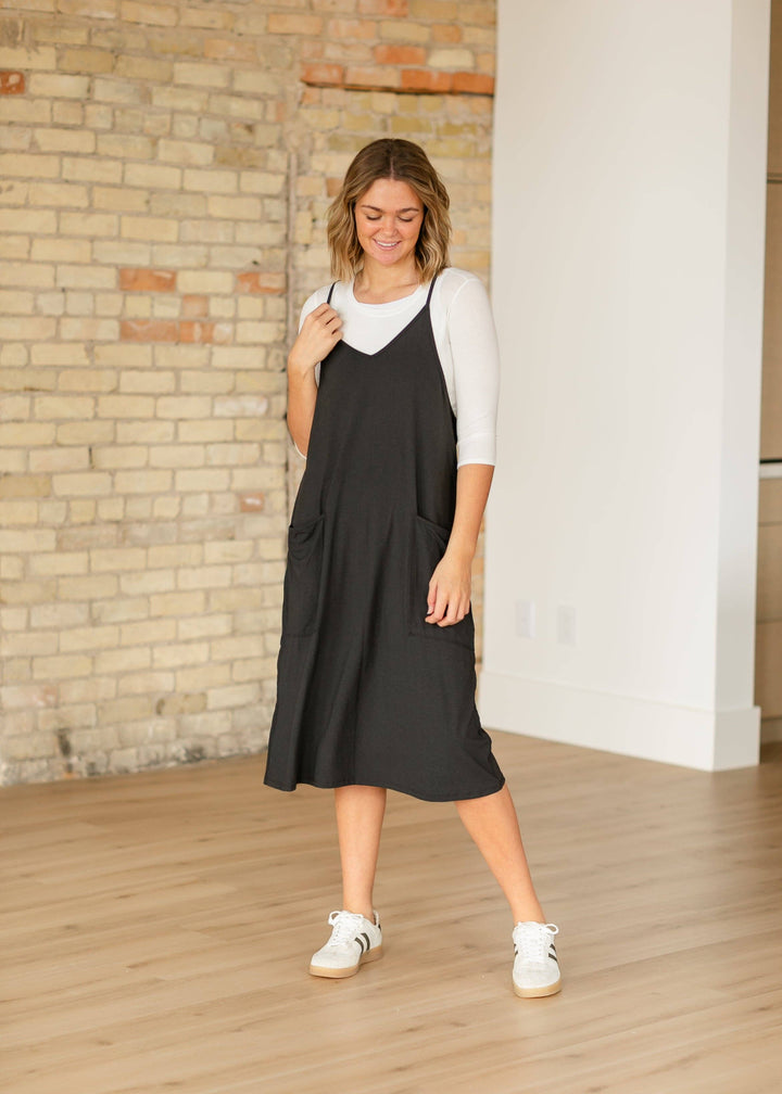 Lolo Racerback Lightweight Midi Dress