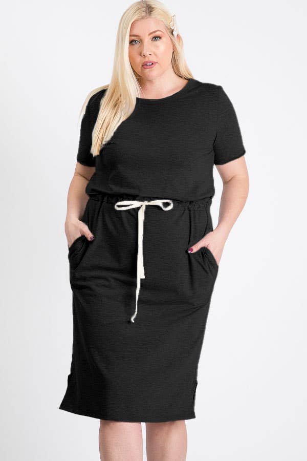 Everyday Casual T-Shirt Dress for Women D2465XL