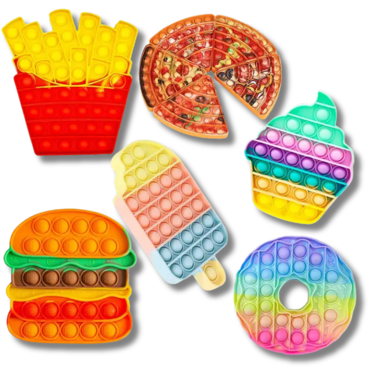 Assorted Pop It Decompression Easter Fidget Toy