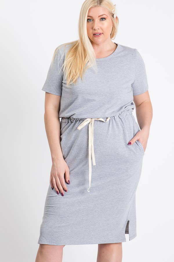 Everyday Casual T-Shirt Dress for Women D2465XL