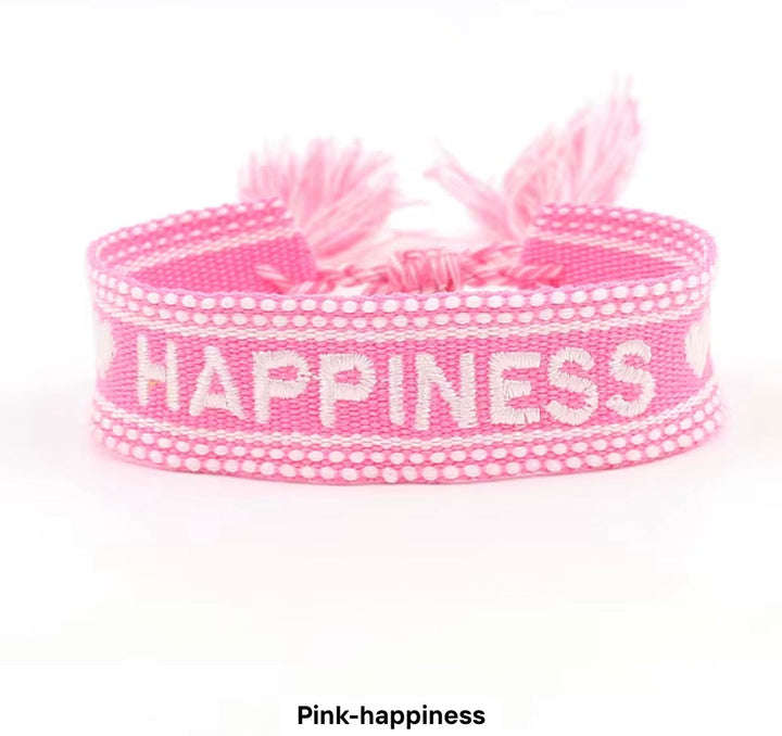 Embroidered Tassel Bracelets RTS