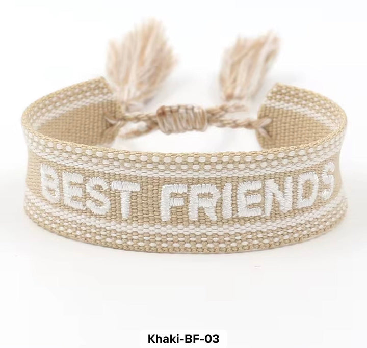 Embroidered Tassel Bracelets RTS