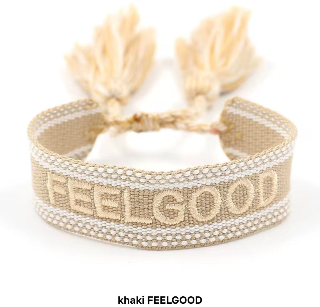 Embroidered Tassel Bracelets RTS