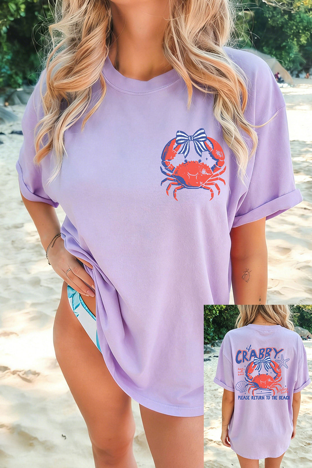 Orchid Petal CRABBY Shirt RTS