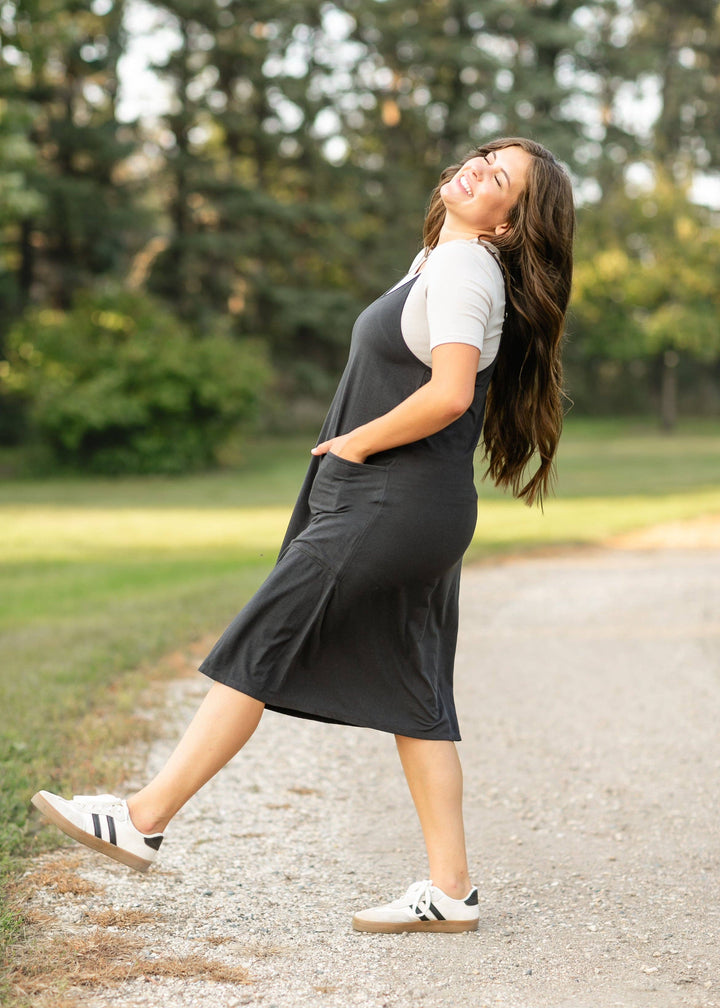 Lolo Racerback Lightweight Midi Dress