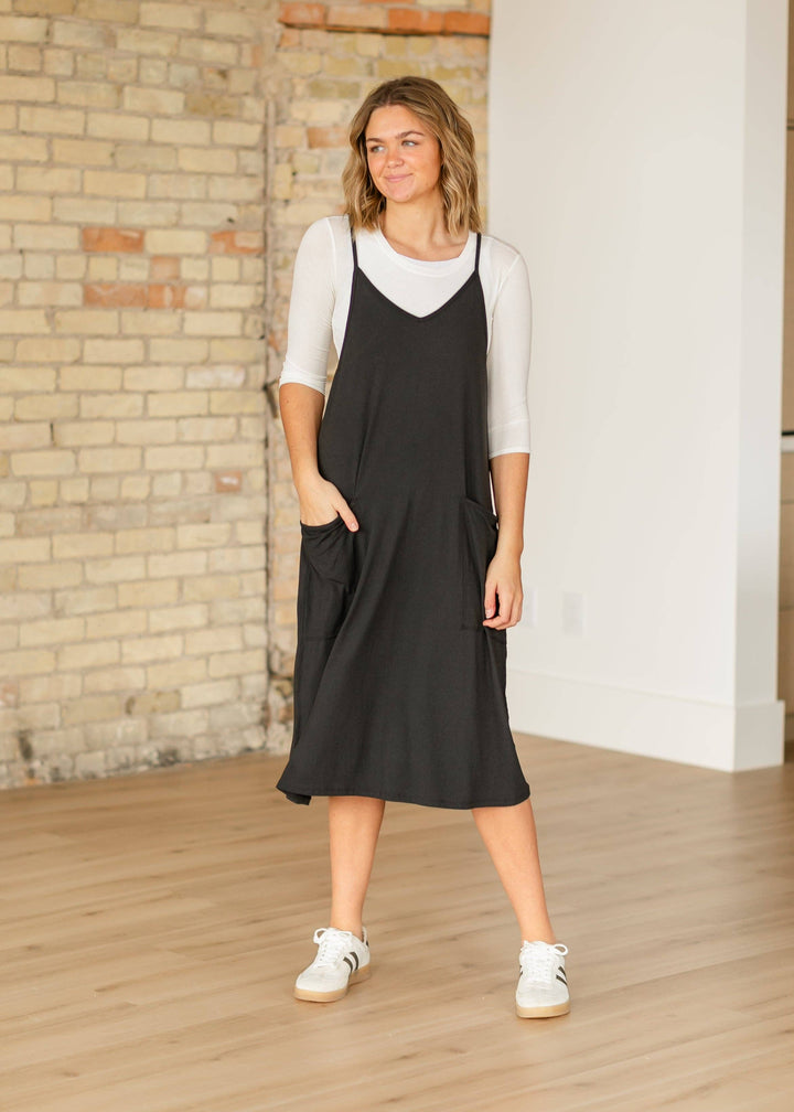 Lolo Racerback Lightweight Midi Dress