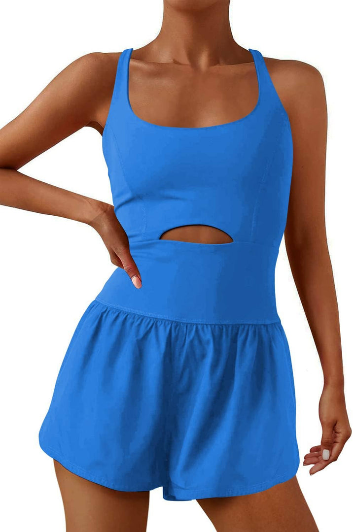 Athletic Cutout Romper