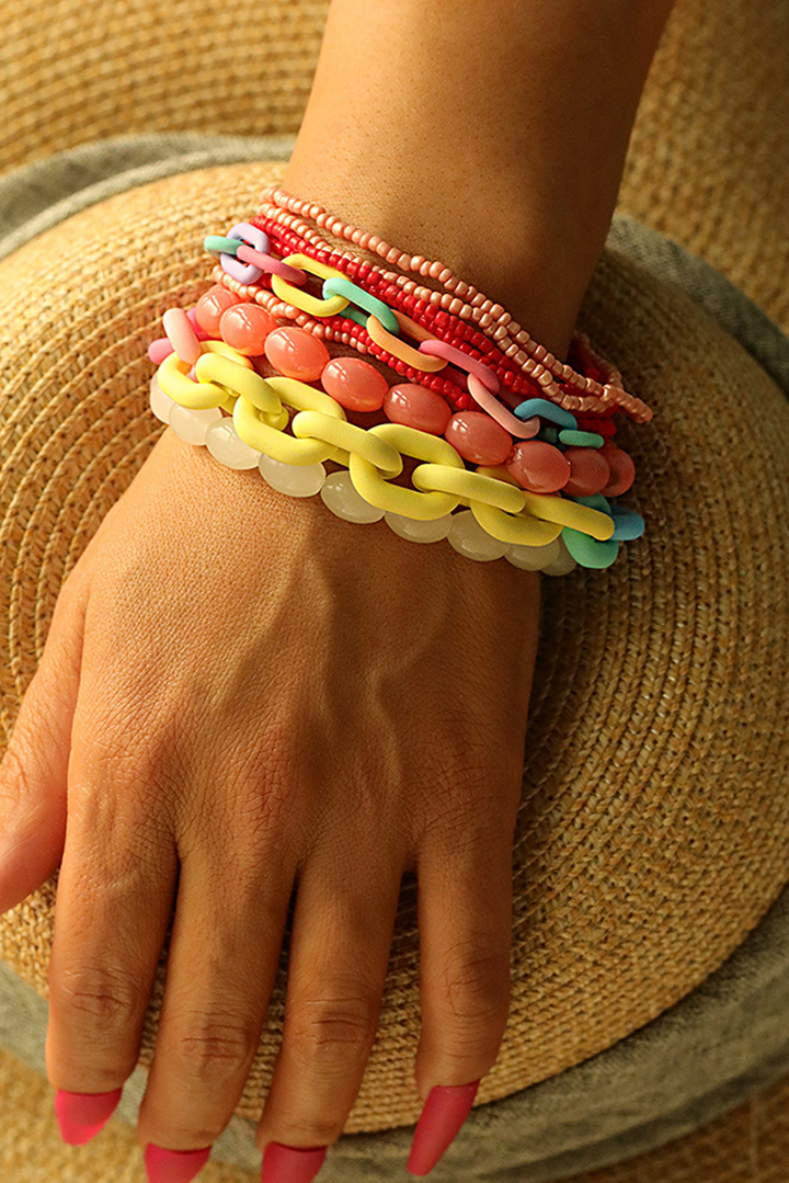 Colorful Beaded Bracelets RTS