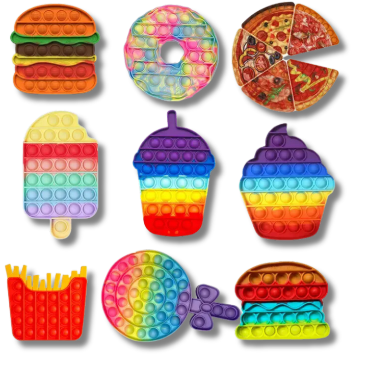 Assorted Pop It Decompression Easter Fidget Toy