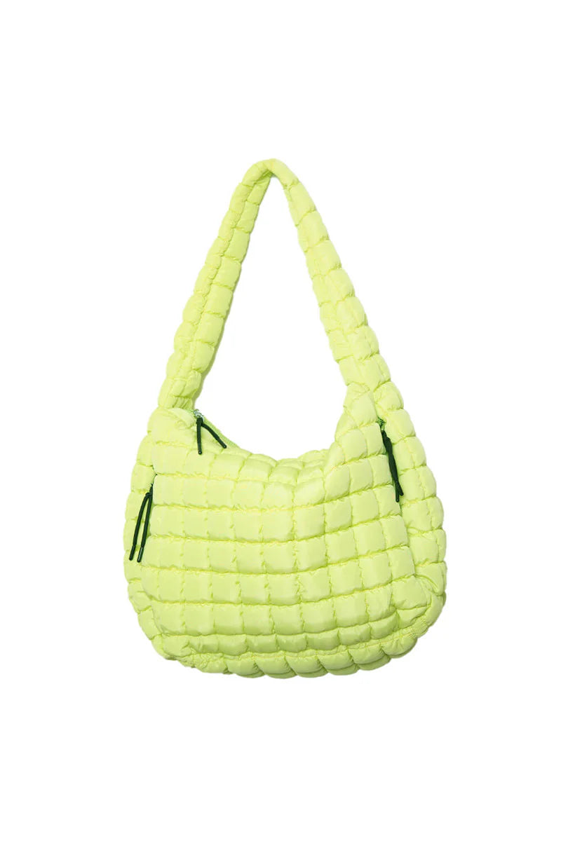 Lime Yellow Carryall TOTE