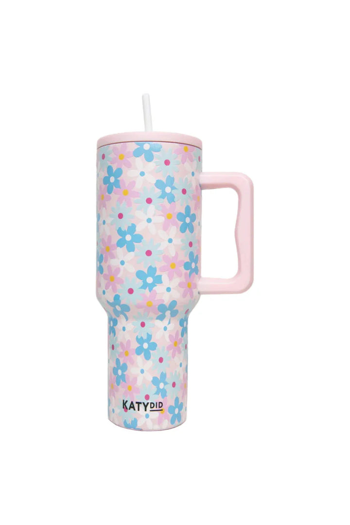 Dainty Florals Pink 38oz Tumbler