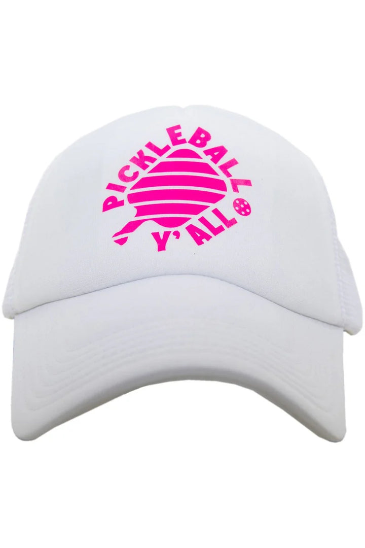 Pickleball Y'all DECAL Foam Trucker Hat