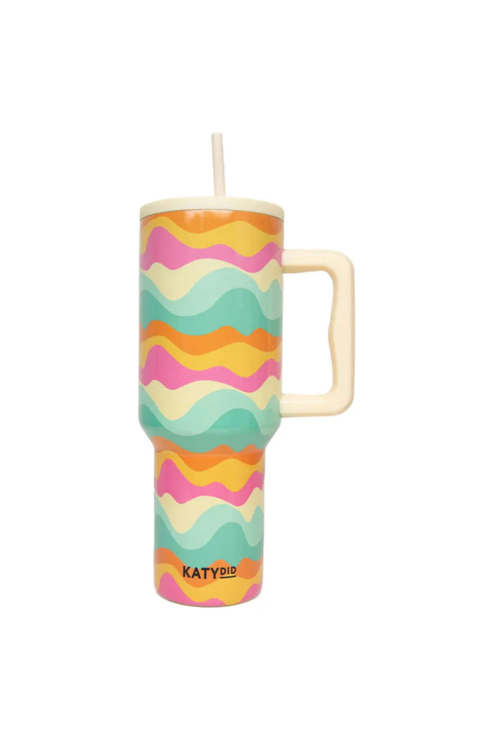 Neon Abstract Colors 38oz Tumbler